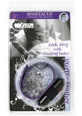 Crave Vibrating Leather C Ring