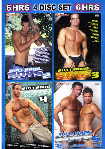 Butt Bang Boys 01 4 Disc Set