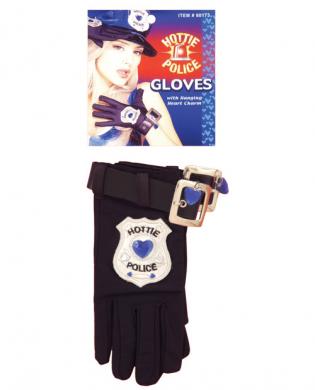 Hottie police gloves