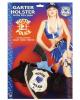 Hottie Police Leg Garter Holster W/Toy Gun