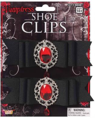 Vampiress shoe clips