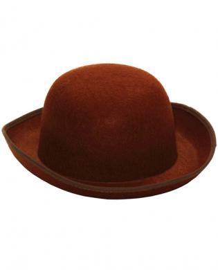 Steampunk brown derby hat