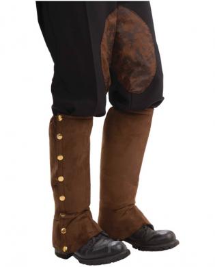 Steampunk male spats – brown