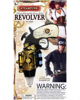 Steampunk revolver