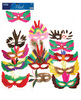 Party Masks - Asst. Styles Pack Of 12