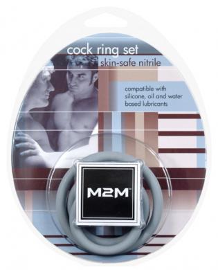 M2m nitrile c- ring – pack of 3 gray