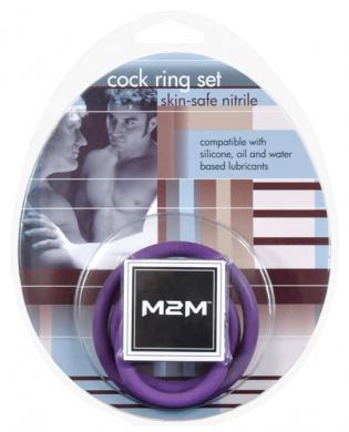 M2m nitrile c-ring – pack of 3 purple