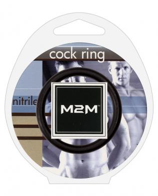 2m nitrile cock ring – 1.75in black