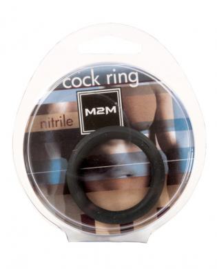 2m nitrile cock ring – 1.25in black