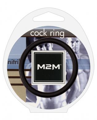 2m nitrile cock ring – 2.00in black