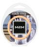 2m nitrile cock ring - 2.00in nude