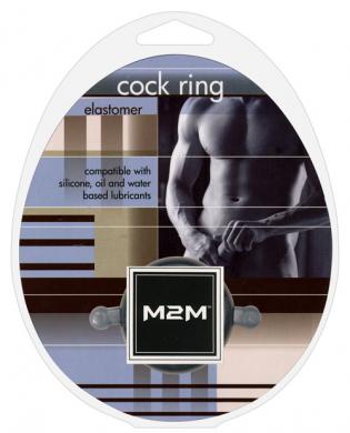 H2h elastomer cockring – medium black