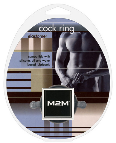 H2h elastomer cockring - medium black