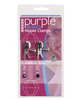 Adjustable Broad Tip Nipple Clamps Wpurple Beads