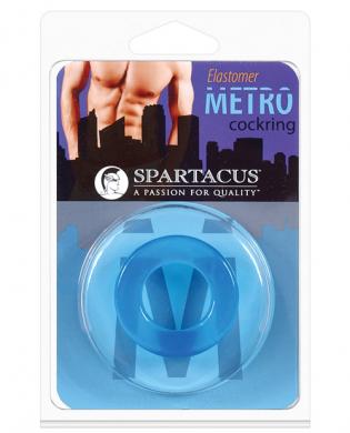 Elastomer cock ring – metro blue