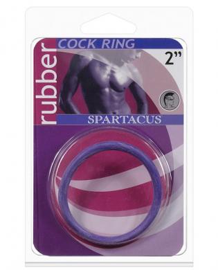 Rubber Cock Ring – Large Purple