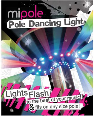 Mipole pole dancing light