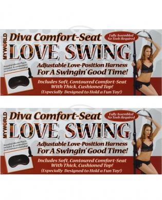 Diva comfort seat love swing  (2 pack)