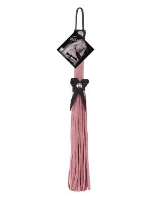 Love knot flogger – pink and black