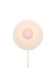 Small boob on a stick - white chocolate