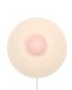 Large boob on a stick - white chocolate
