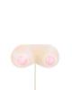 Small rack-boobs on a stick - white chocolate