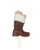 Santa's boot w/boobies on a stick
