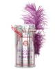 Tom and sally's chocolate body powder w/feather - 12 oz c
