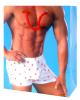 Sexy man in heart boxers gift bag