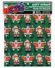 Santa flashing gift wrap - 2 sheets