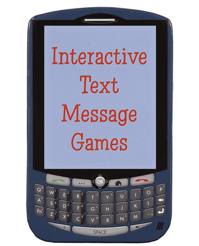 Interactive text message games