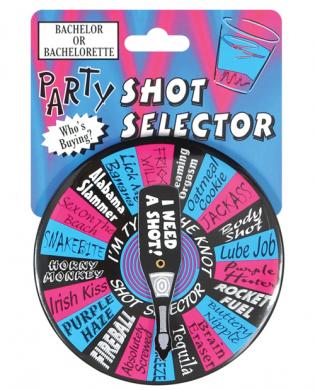 Party shot selector button bachelor/bachelorette