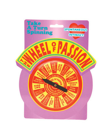 Wheel of passion game button