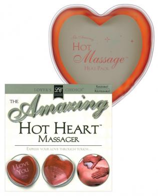 Amazing hot heart massager