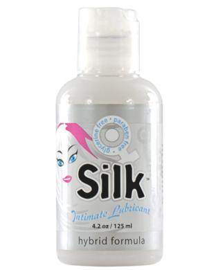 Sliquid silk hybrid lube glycerine and paraben free – 4 oz