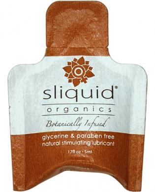 Sliquid organics sensation lubricant – .17 oz pillow