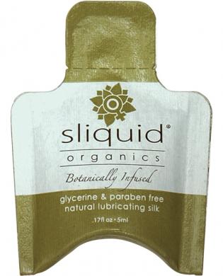 Sliquid organics silk lubricant – .17 oz pillow