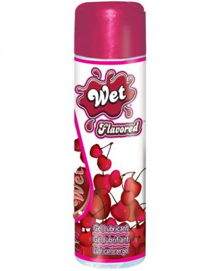Wet clear flavored body glide – 3.5 oz sweet cherry