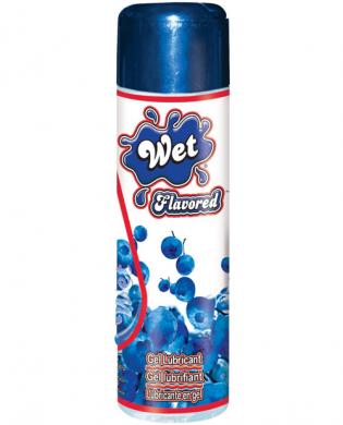 Wet clear flavored body glide – 3.5 oz wild blueberry