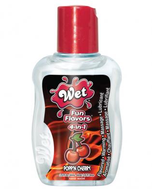 Wet fun flavors warming lotion – 1.5 oz cherry