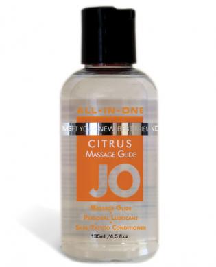 System jo massage oil – 4 oz citrus