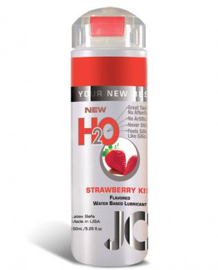 System jo h2o flavored lubricant – 5.25 oz strawberry kiss