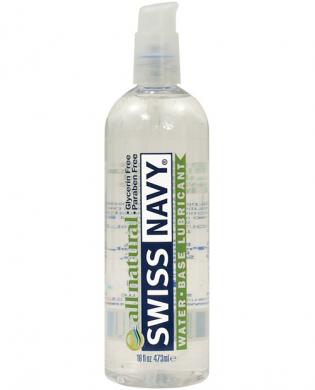 Swiss navy all natural lubricant – 16 oz bottle