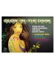 Body art glow in the dark finger paints
