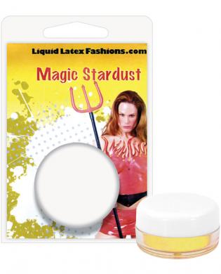 Liquid latex magic stardust – gold 1 oz. jar