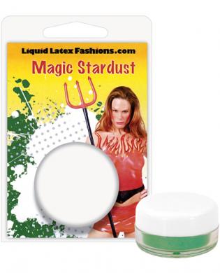 Liquid latex magic stardust – green 1 oz. jar