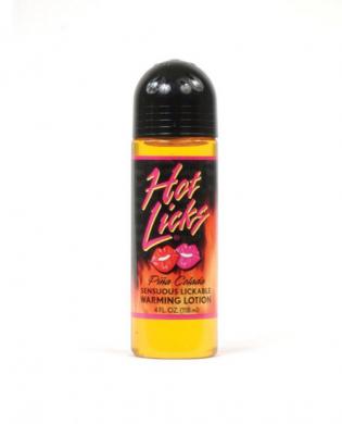 Hot licks lotion pina colada