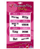 Bachelorette Party Drink Tags - 16 Reusable Naughty Name Tags