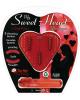  My sweet heart massager   3 vibrating bullets red