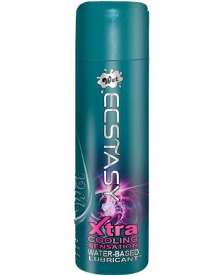 Wet ecstasy water based extra cooling sensation 3.6 oz